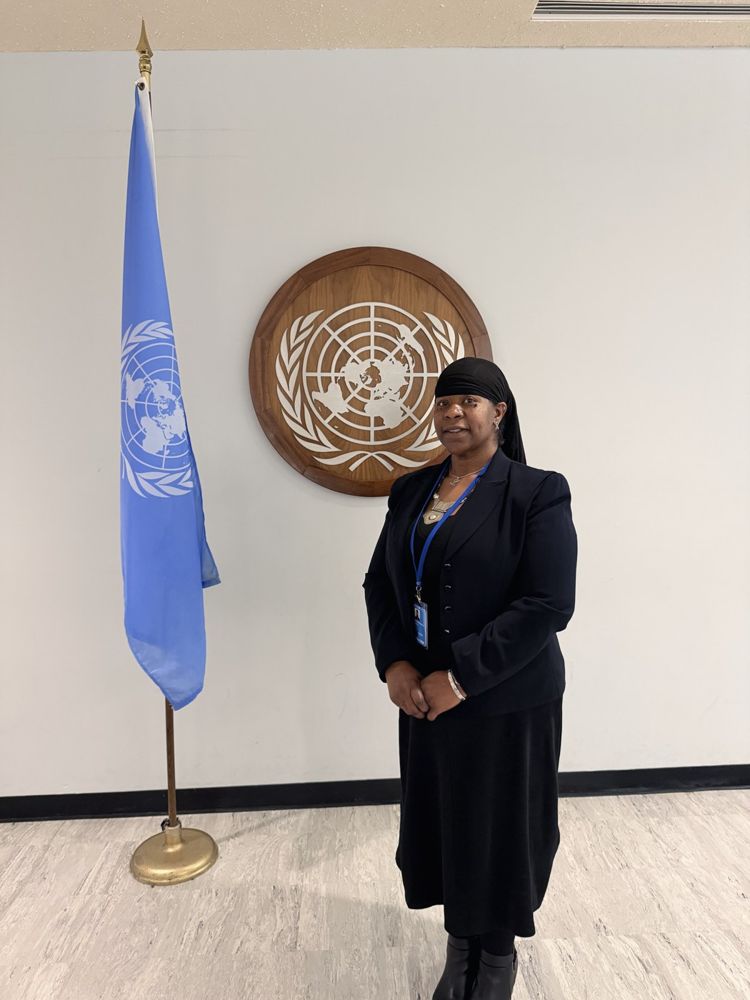 Dr. Lakisha at the United Nations