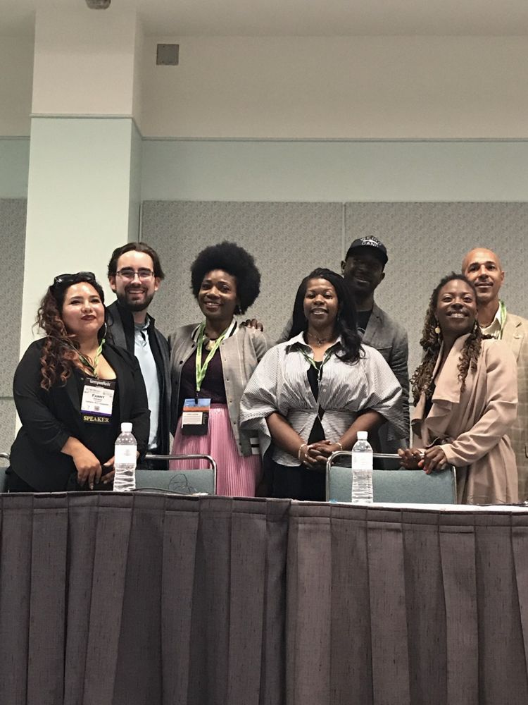 Dr. Lakisha with colleagues at a conference