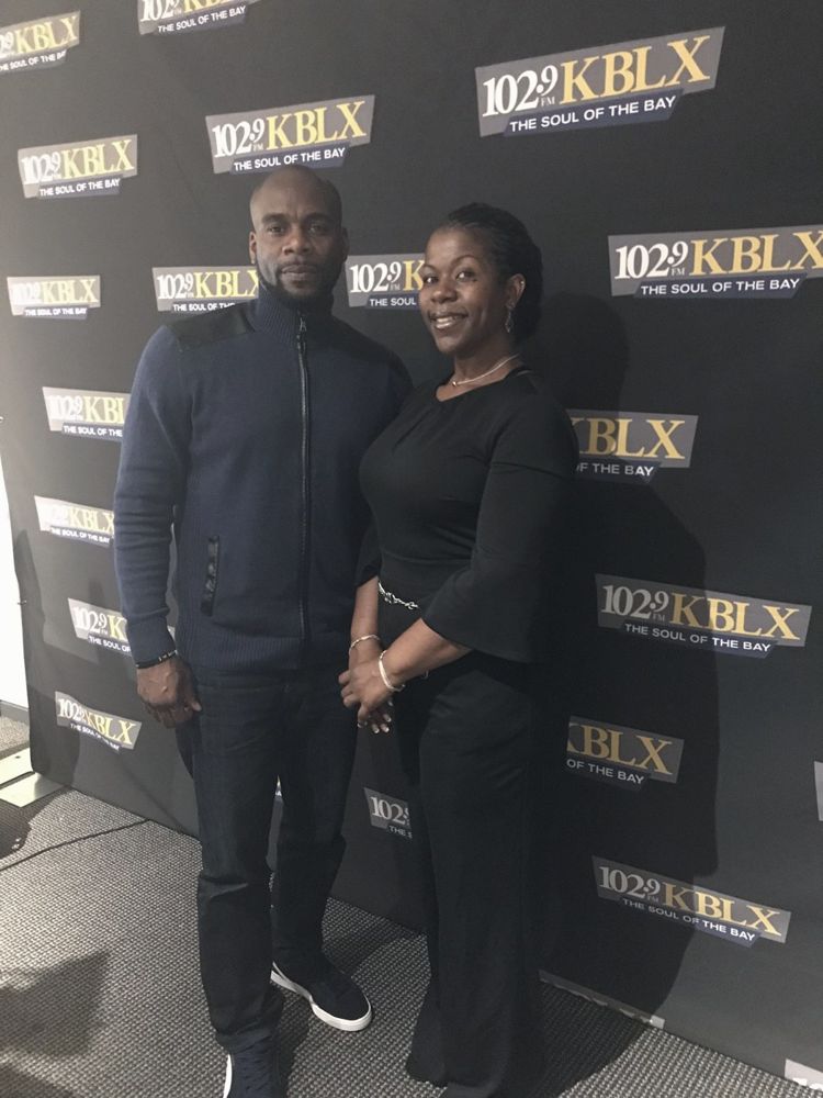 Dr. Lakisha at a radio appearance