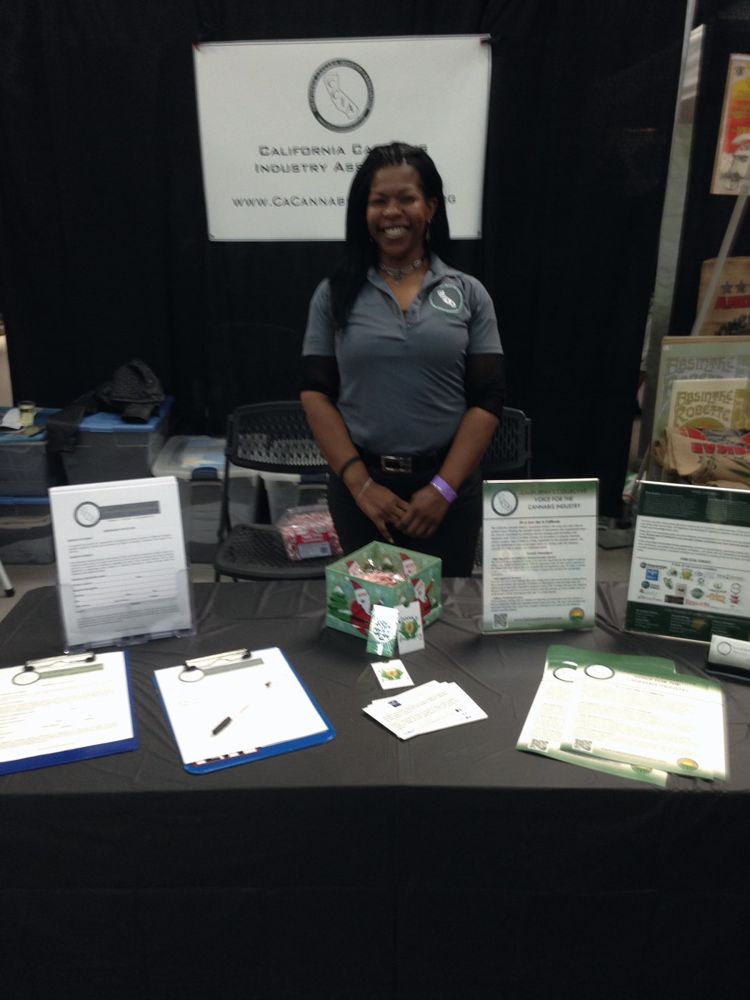 Dr. Lakisha at an industry event