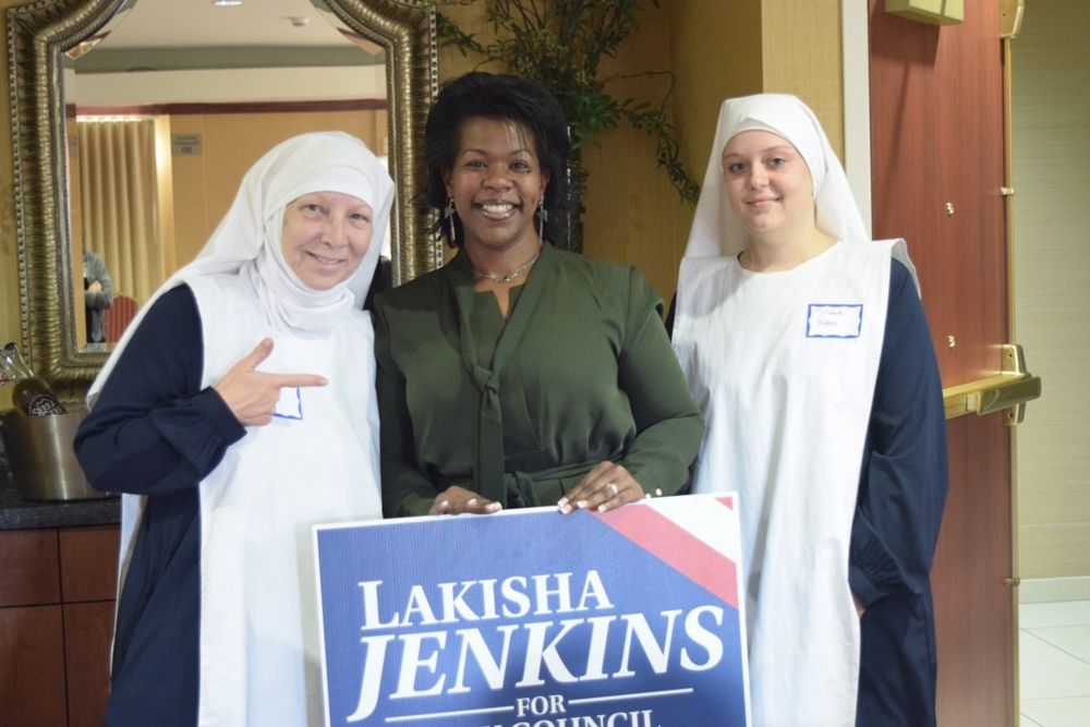 Dr. Lakisha during her run for public office