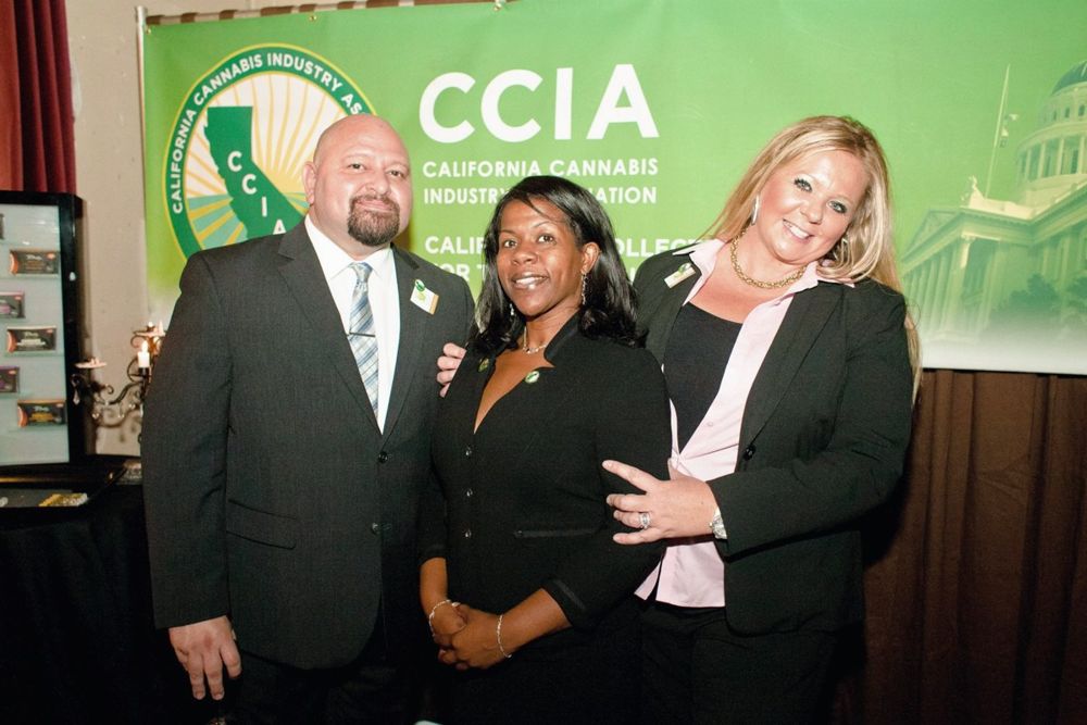 Dr. Lakisha at a California Cannabis Industry Association event