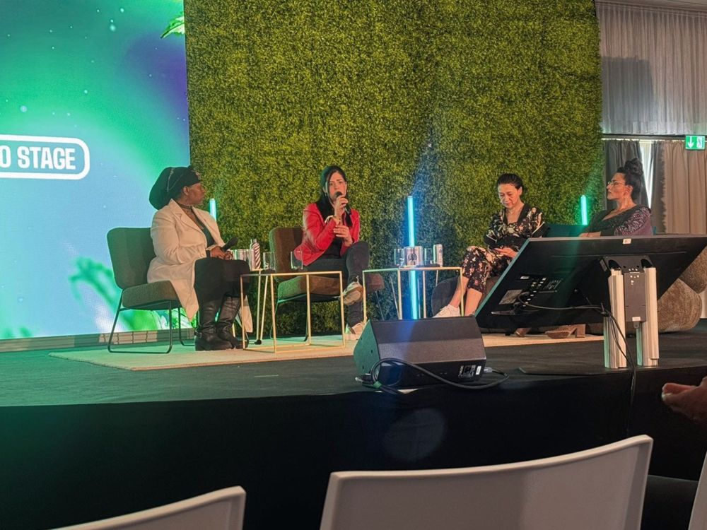 Dr. Lakisha on a conference panel