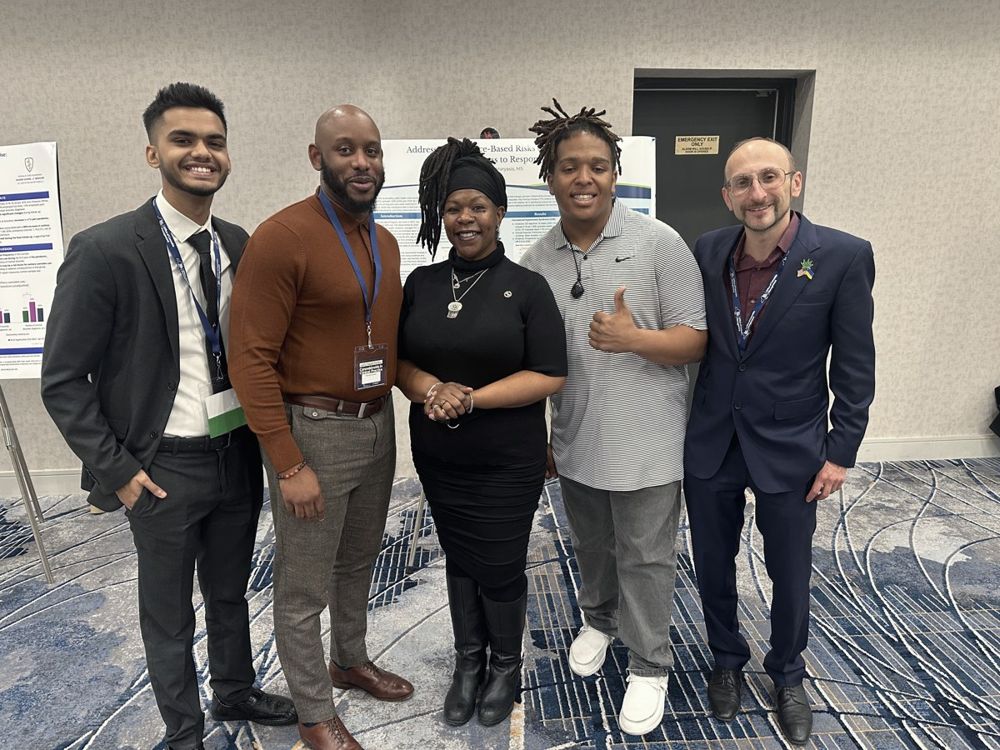 Dr. Lakisha with colleagues at a conference