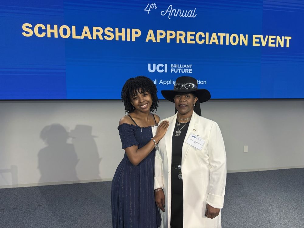 Dr. Lakisha at a University of California, Irvine event