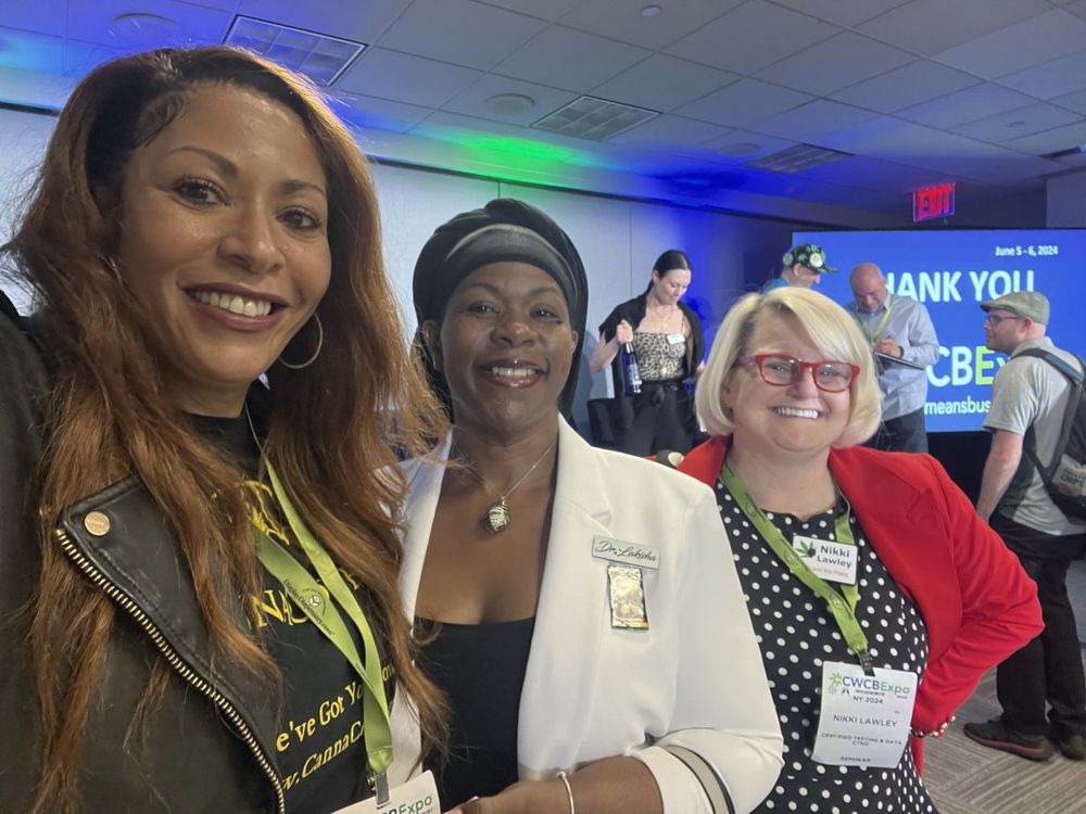 Dr. Lakisha with colleagues at a conference